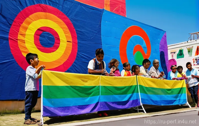 공연예술과 크라우드펀딩 - **Image Prompt: Global Melodies – A Crowdfunded Album**
    "A talented musician, male or female, in...